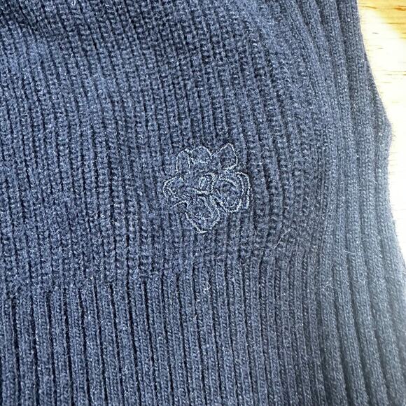 Ted Baker Rashell Cashmere Blend Crew Neck Sweater Navy Blue Size 6 (US 14) EUC - Picture 8 of 10